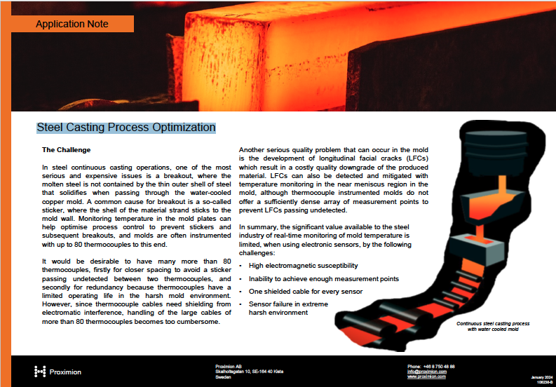 Steel Casting Process Optimization
